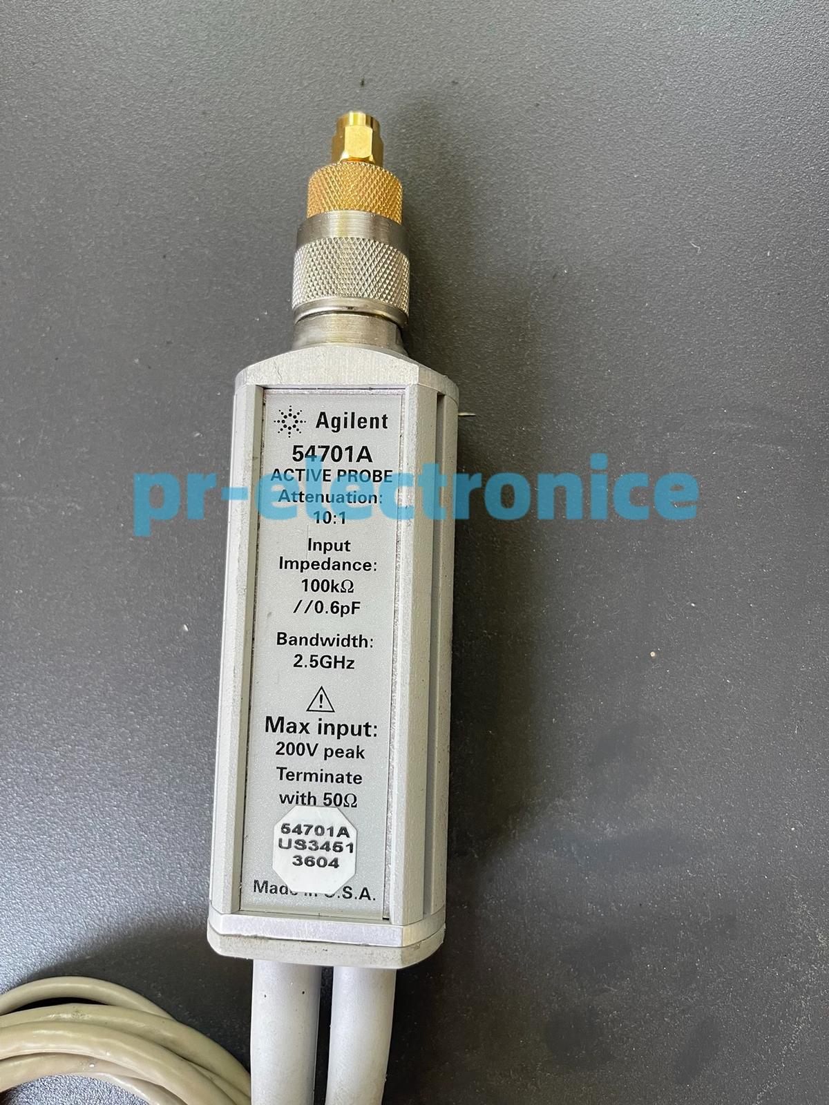 1PC Agilent 54701A 2.5-Ghz 0.6-pF Active Probe Part…