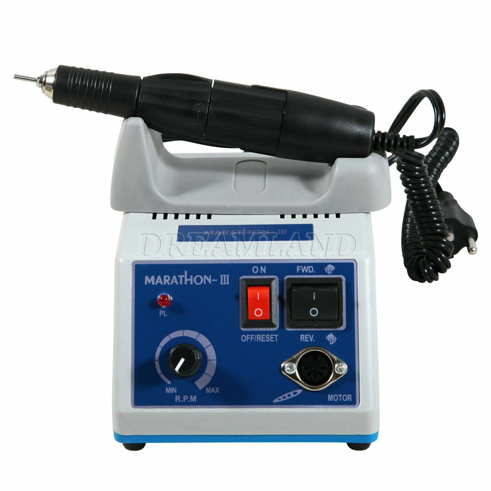 Dental Lab Micro Motor N3 with 35000RPM Handpiece Electric Polishing Machine US