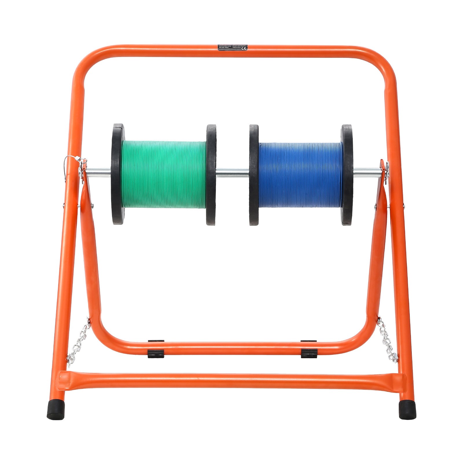 Foldable Wire Spool Rack Heavy Duty Cable Caddy for Electrical Industrial Retail