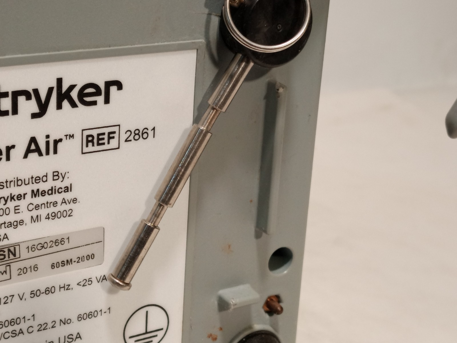 Stryker 2861 Stryker Air mattress pump controller for SPR Plus, 110-127V, IPX4