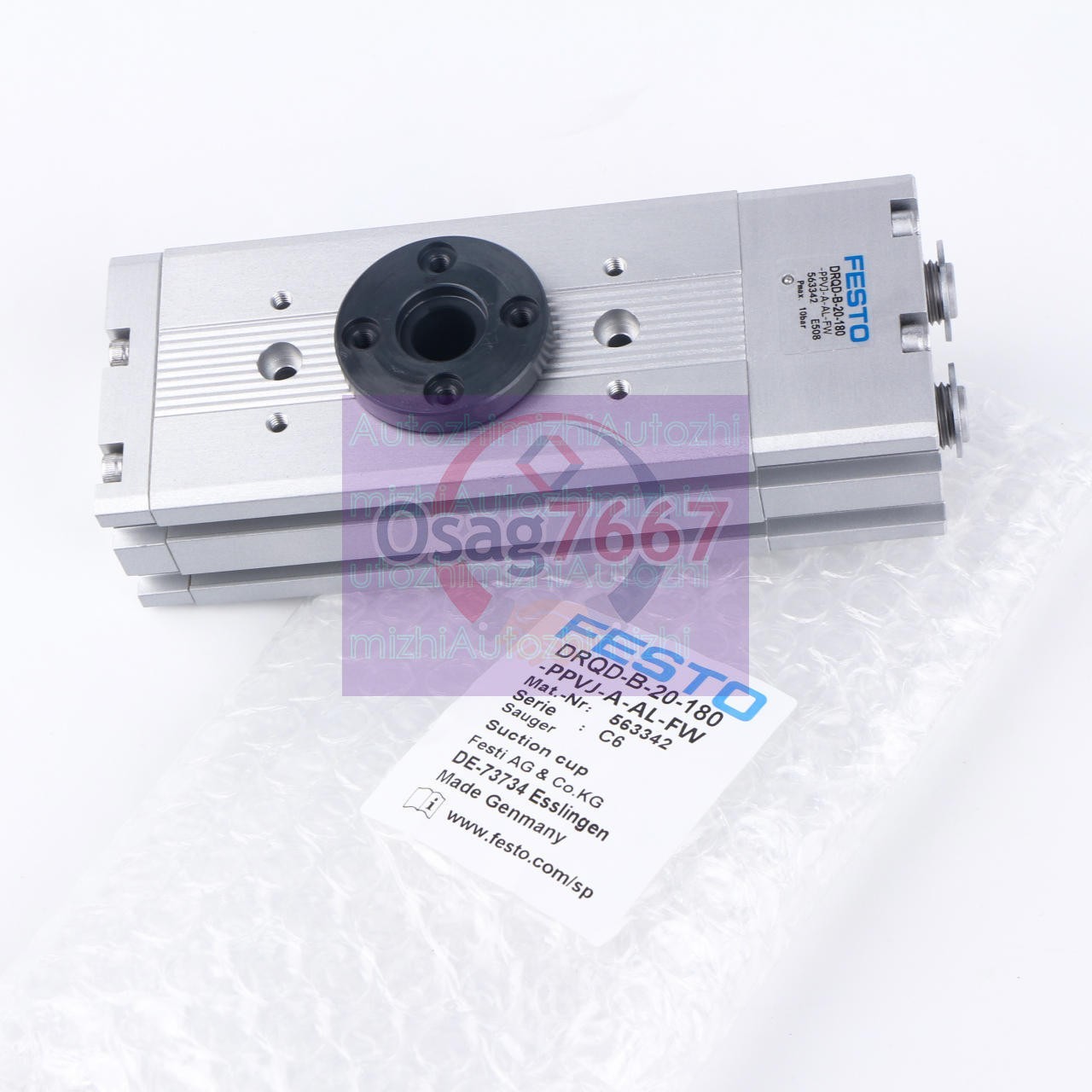 New DRQD-B-20-180-PPVJ-A-AL-FW 563342