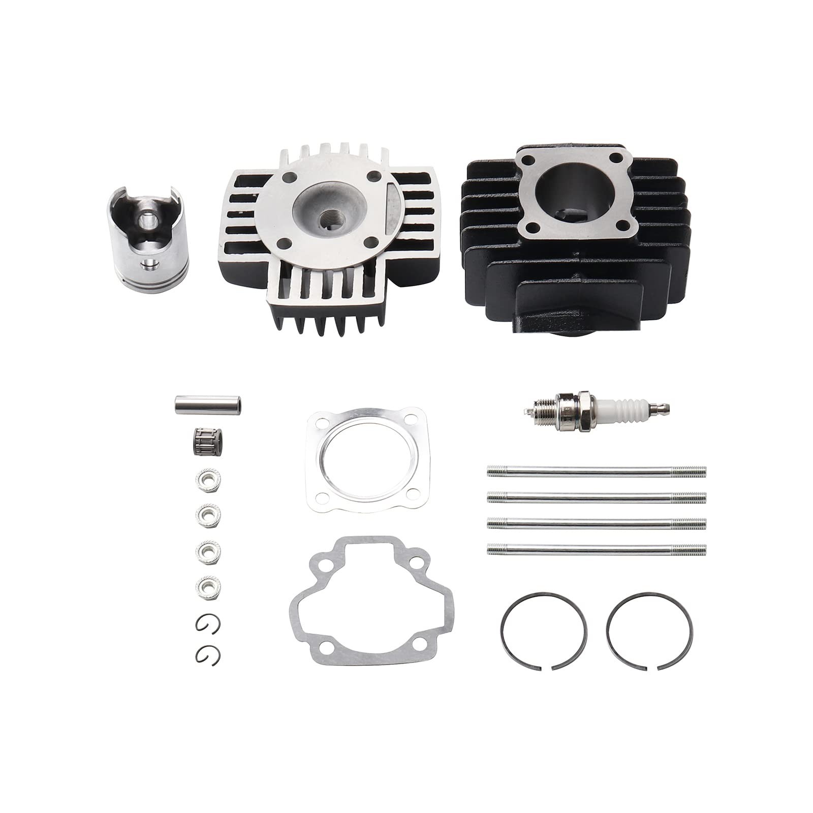 40mm Cylinder Piston Gasket Set Fit for Yamaha PW50 1981-2018 | Top End Rebui…