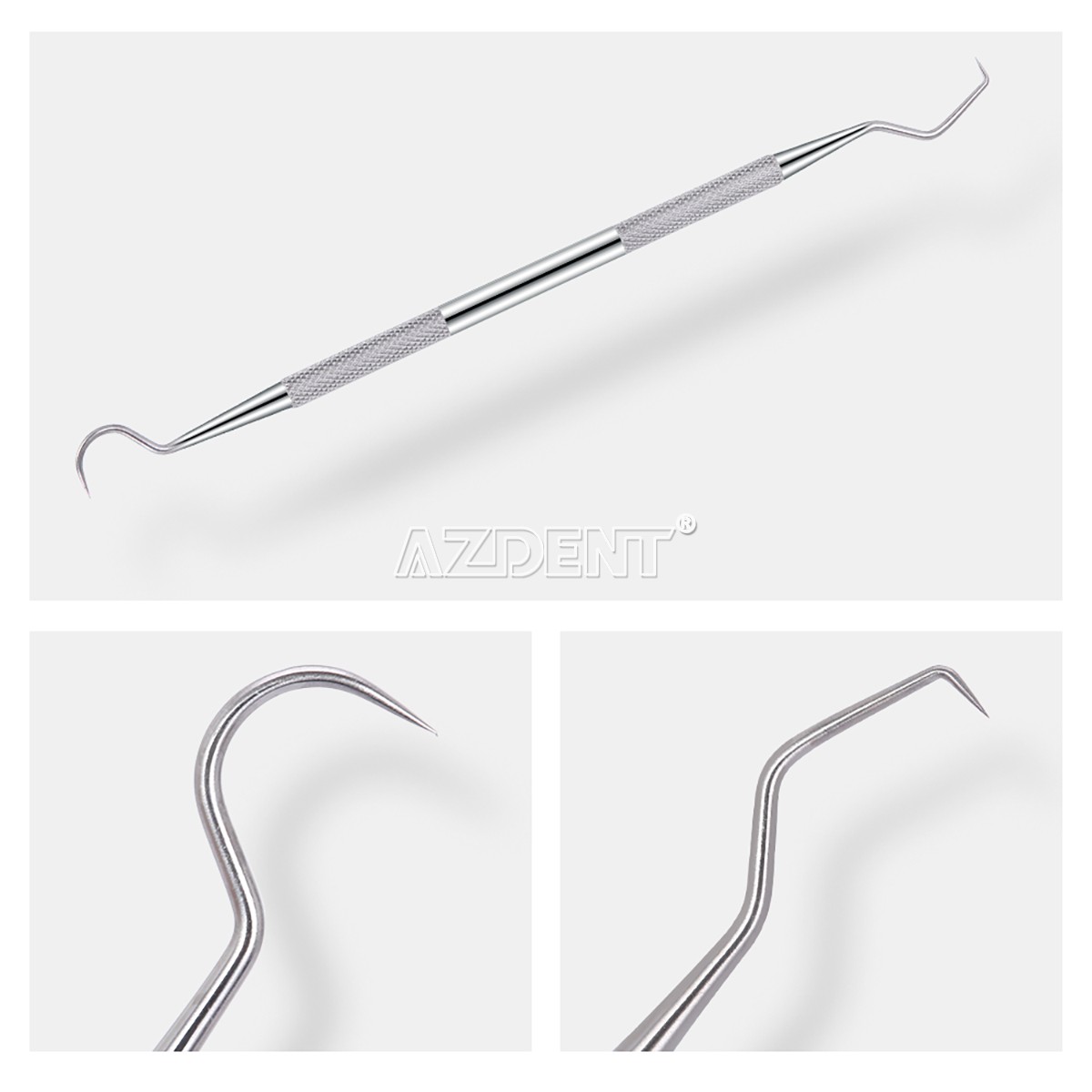 3Pcs Dental Cleaning Tool Oral Hygiene Kit Deep Cleaning Scaler Teeth Care Set