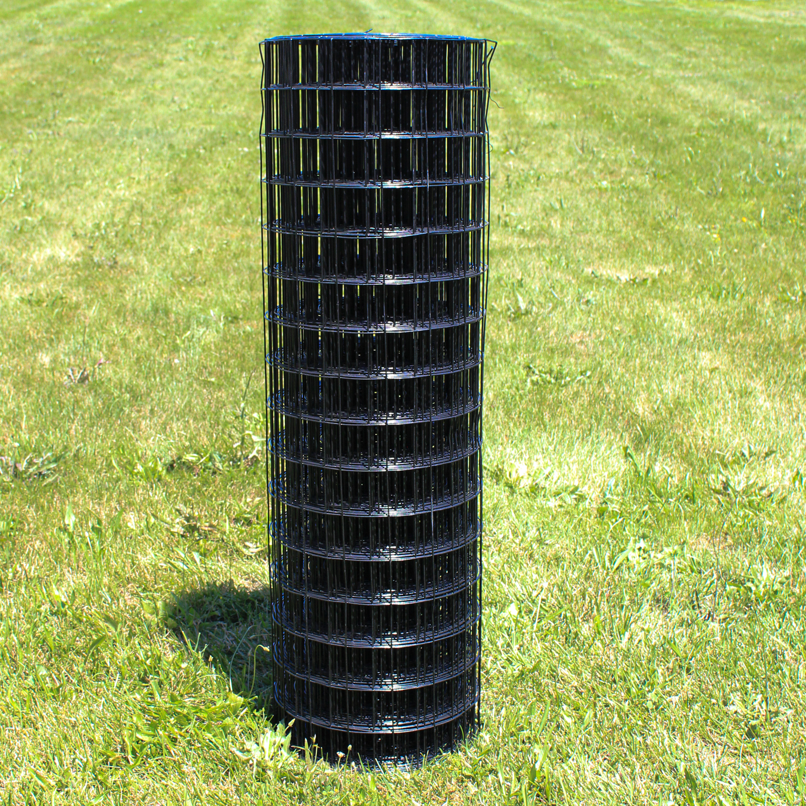 4’x100′ 12.5ga Galv Steel Black PVC Coated Welded Wire 3»x3» – Animal Fencing