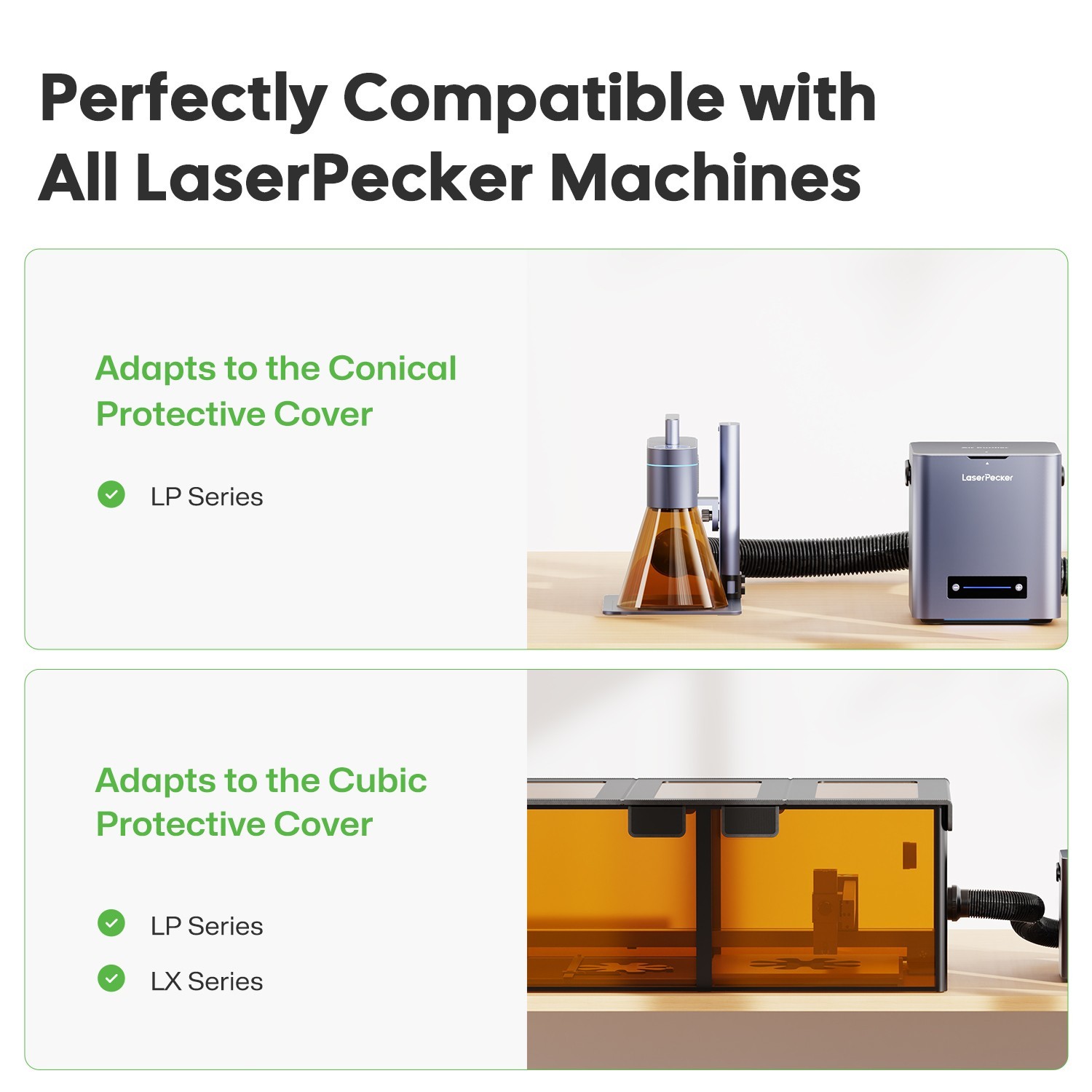 Fume Extractor Desktop Air Purifier For LaserPecker Laser Engraver Smoke Cleaner