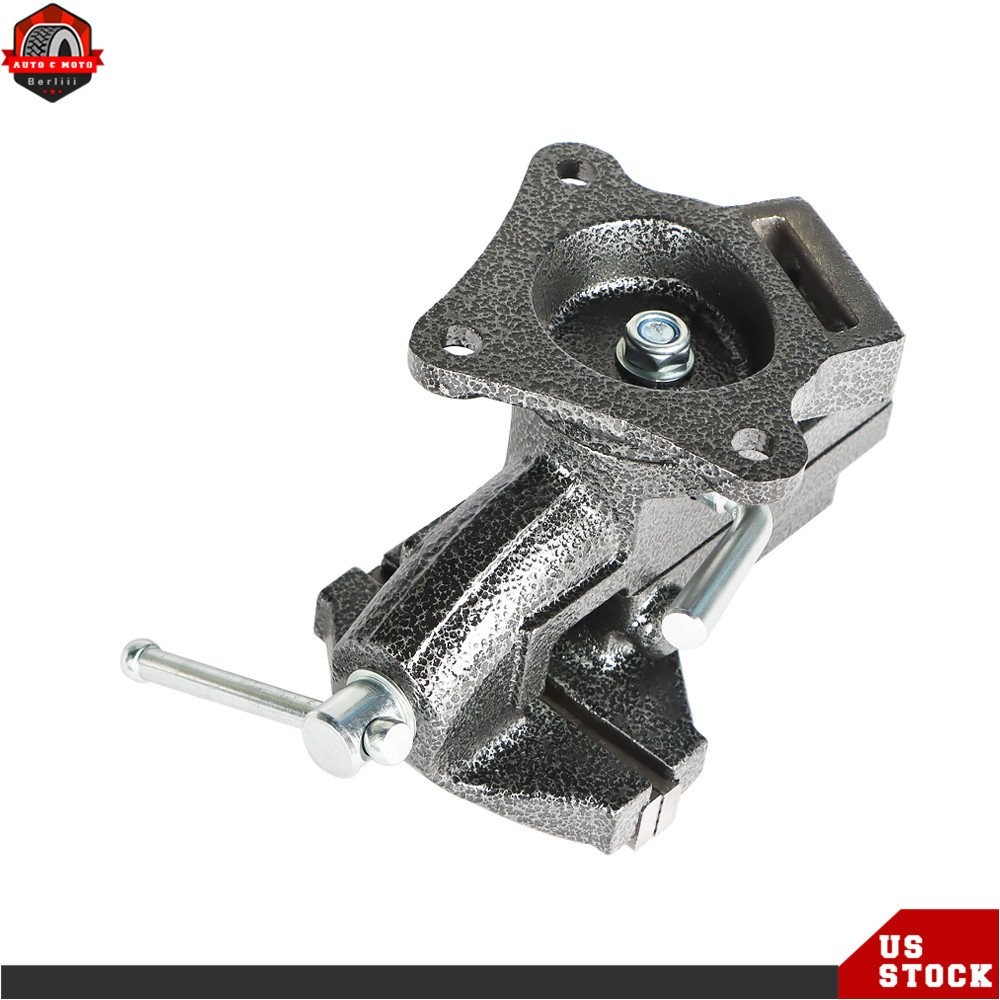 3.3In Bench Vise Adjustment Dual-purpose Heavy Duty Cast Steel with Swivel Base