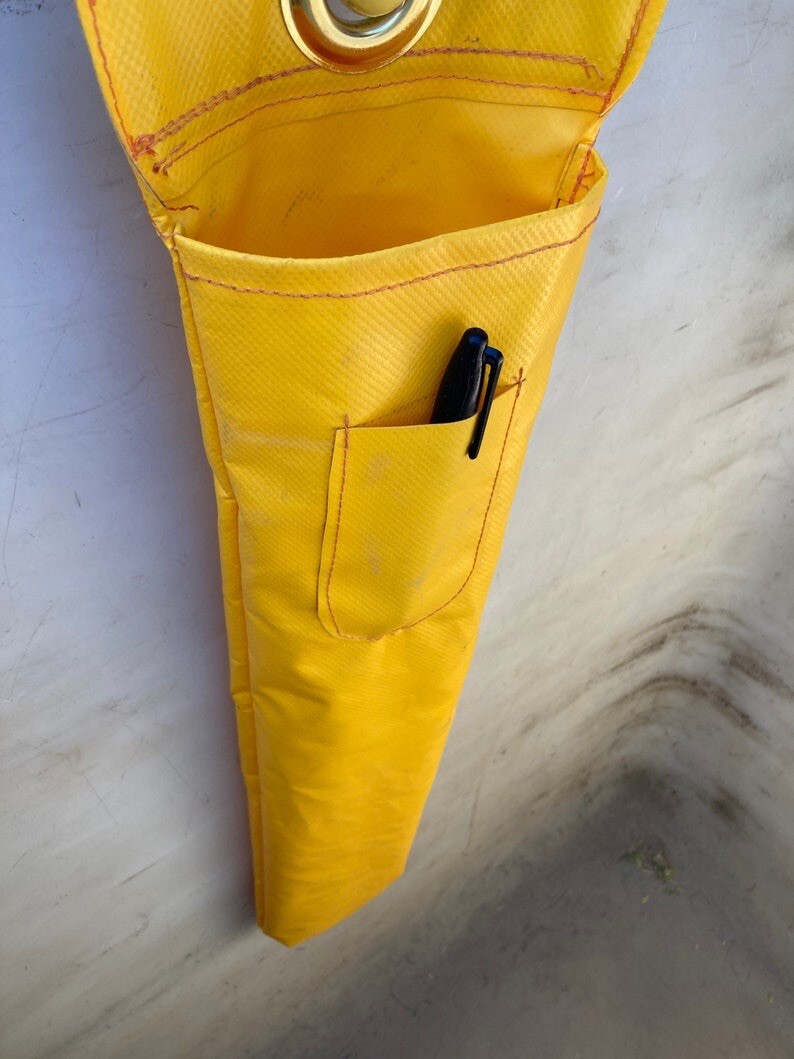 Lineman Bucket Bag, Short Switch Stick Holder, Lineman Ariel Tool,yellow