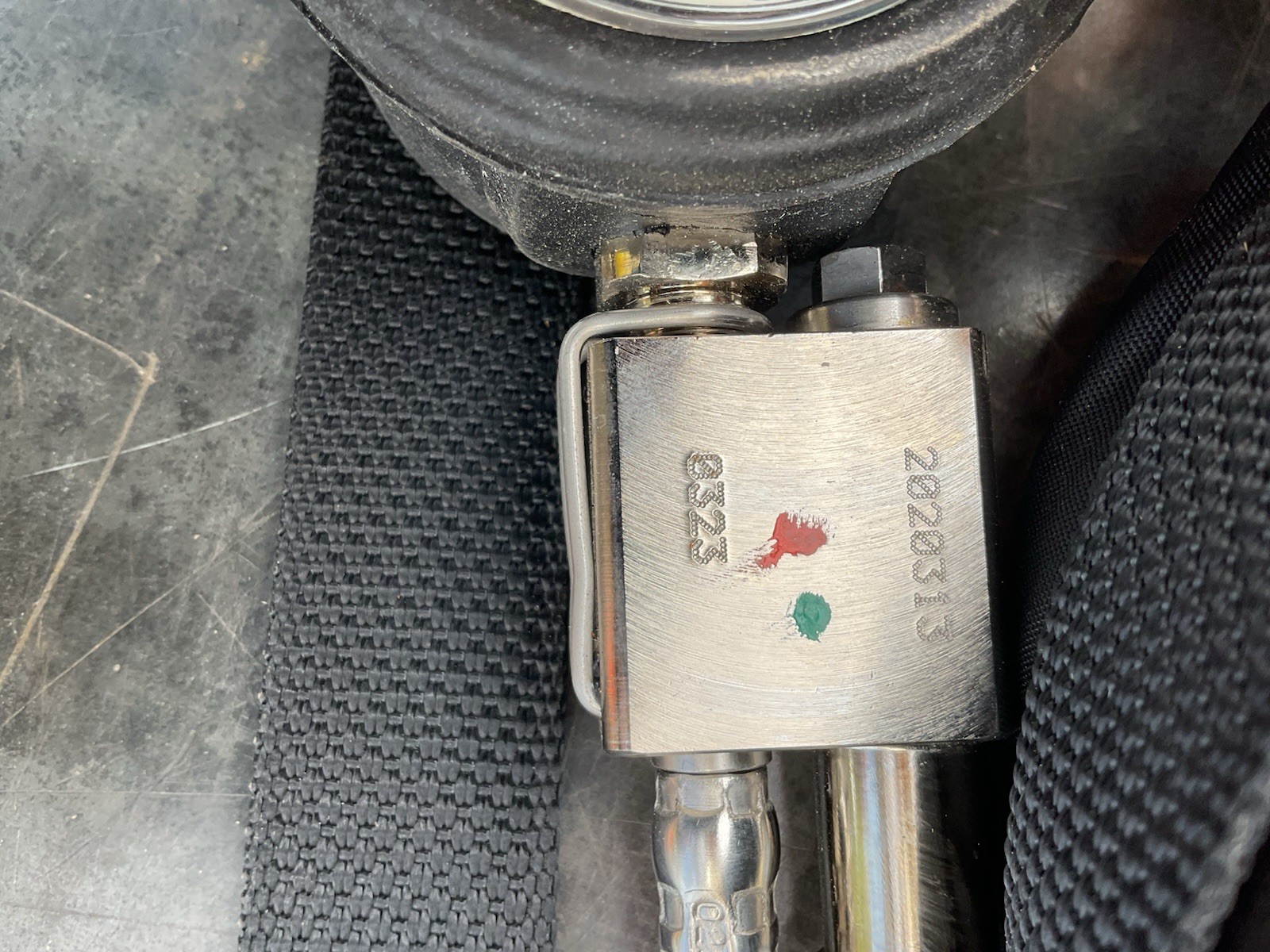 3M Scott 2216 PSI SCBA Air Cylinder W/Hard Case P/N 200874-01 Empty Hydro 11/24