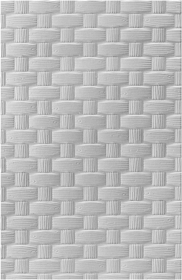 E3D-080 Woven 3D Embossing Folder from the Spring Sampler Collection by Simony