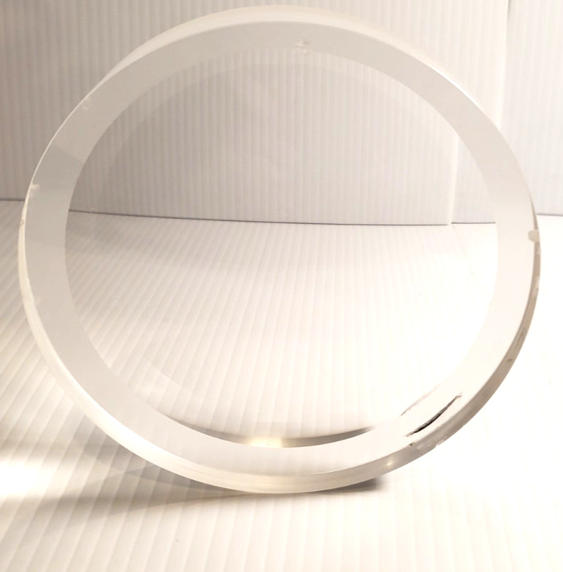 Barium Fluoride BaF2 Glass Concave Convex Optics 127mm Lens New 2nd Quality