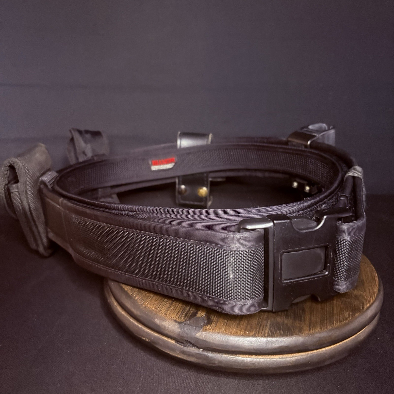 Bianchi Nylon Duty Belt 34″- 40″ w/Radio Case, ASP Baton Holster, Handcuff Pouch