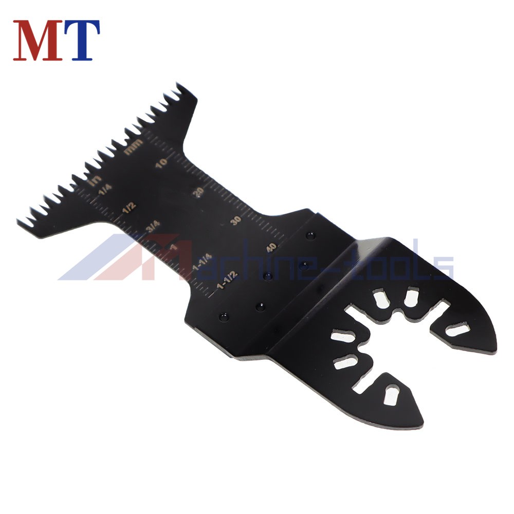 48 Pcs Universal Oscillating Multitool Quick Release Saw Blades for Metal Wood