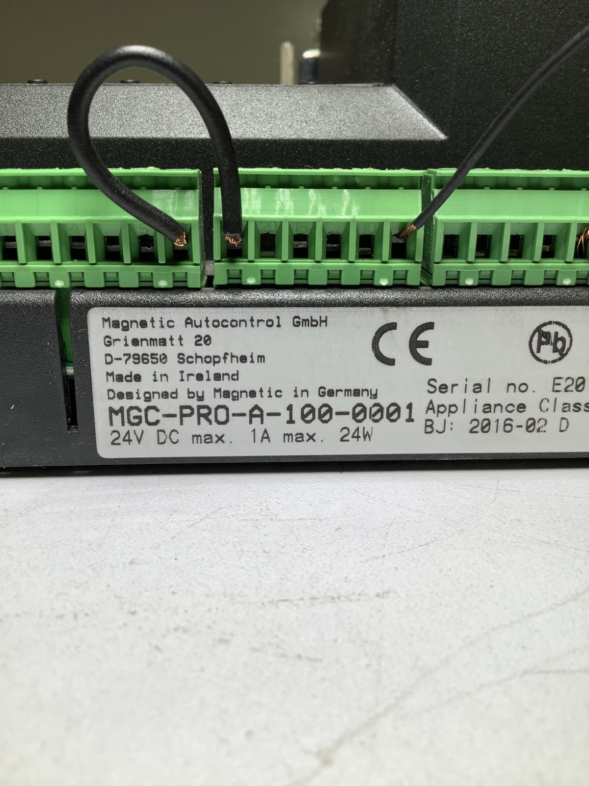 Magnetic Autocontrol MGC-PRO-A-100-0001 24V AutoControl Controller Board F1D