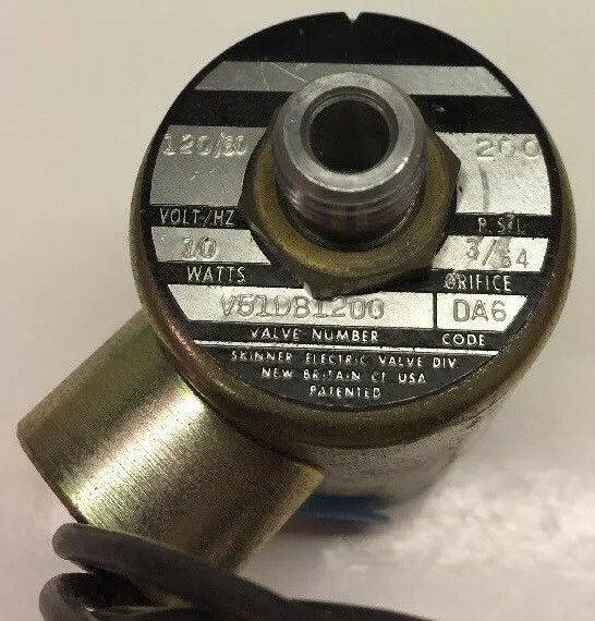New! Skinner Solenoid Valve V51DB1200 *Fast Shipping* Warranty!