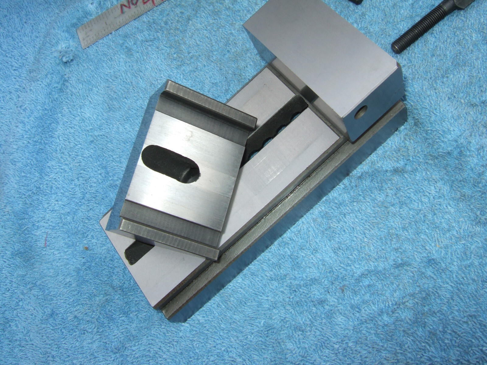 HERMANN SCHMIDT USED V0 4 WOH GRIND VISE CASE&WRENCH TOOLMAKER MACHINIST GRIND 9