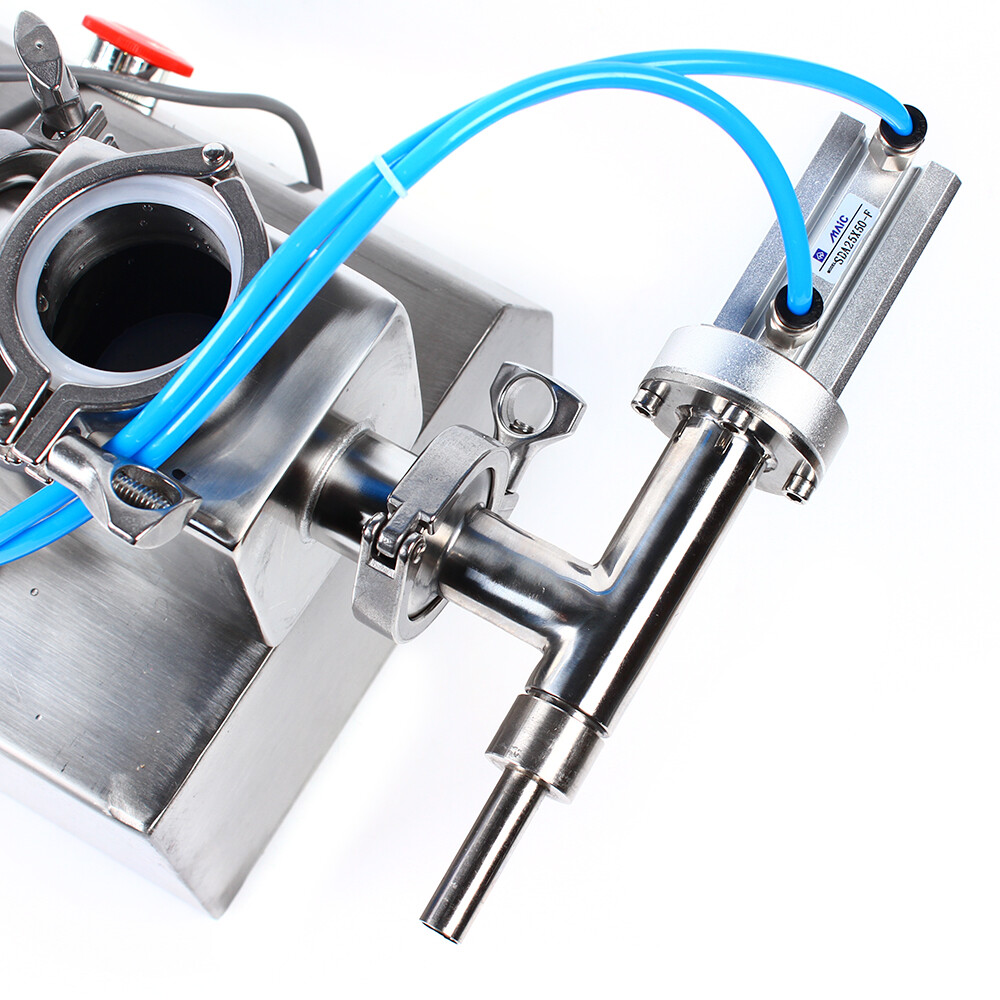Paste Liquid Filling Machine Single Heads Pneumatic Sauce Cream Piston Filler US