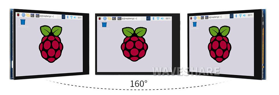 Waveshare 2.8inch Capacitive Touch Screen LCD For Raspberry Pi 480×640 DPI IPS
