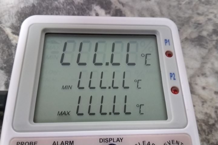 Traceable 6442 -58° to 158°F/-50° to 70°C Data Logging Thermometer (BW)