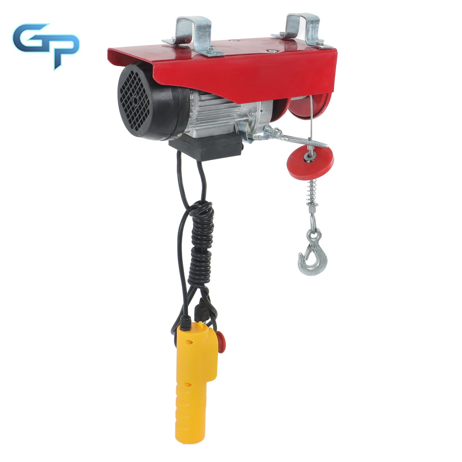 Electric Hoist 110V 440lbs/200kg w/ Safety Brake & 6.6ft Wired Remote Control