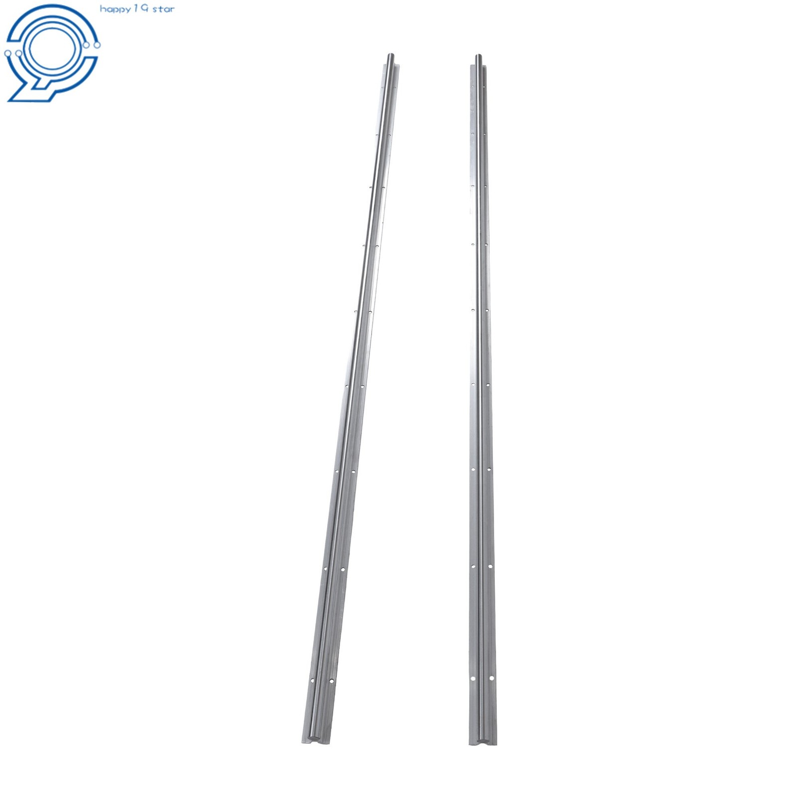 Industrial SBR20 1800mm Linear Guide 2PCS w/4 Blocks for Lathe/Automation