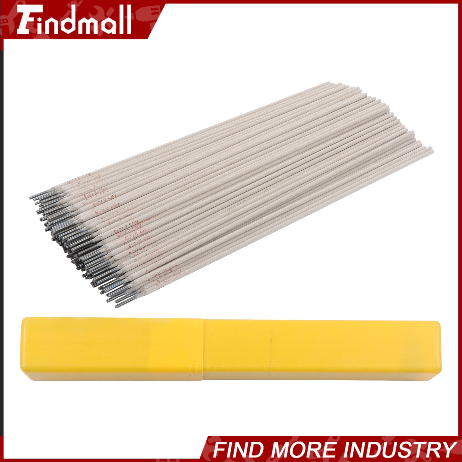 Findmall E7018 Welding Rods 3/32″ x 14″ 5 LBS Carbon Steel Stick Electrodes