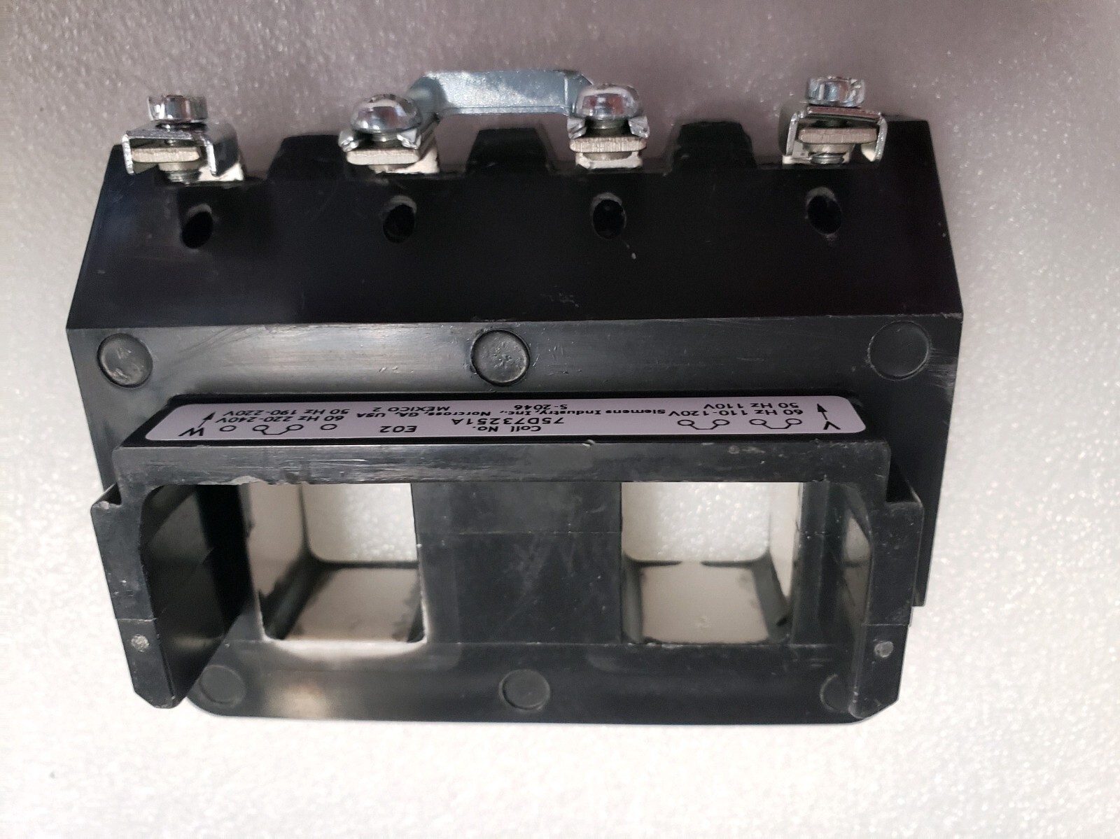 GENUINE FURNAS / SIEMENS #75D73251A # 9755469 COIL 120VAC-240VAC