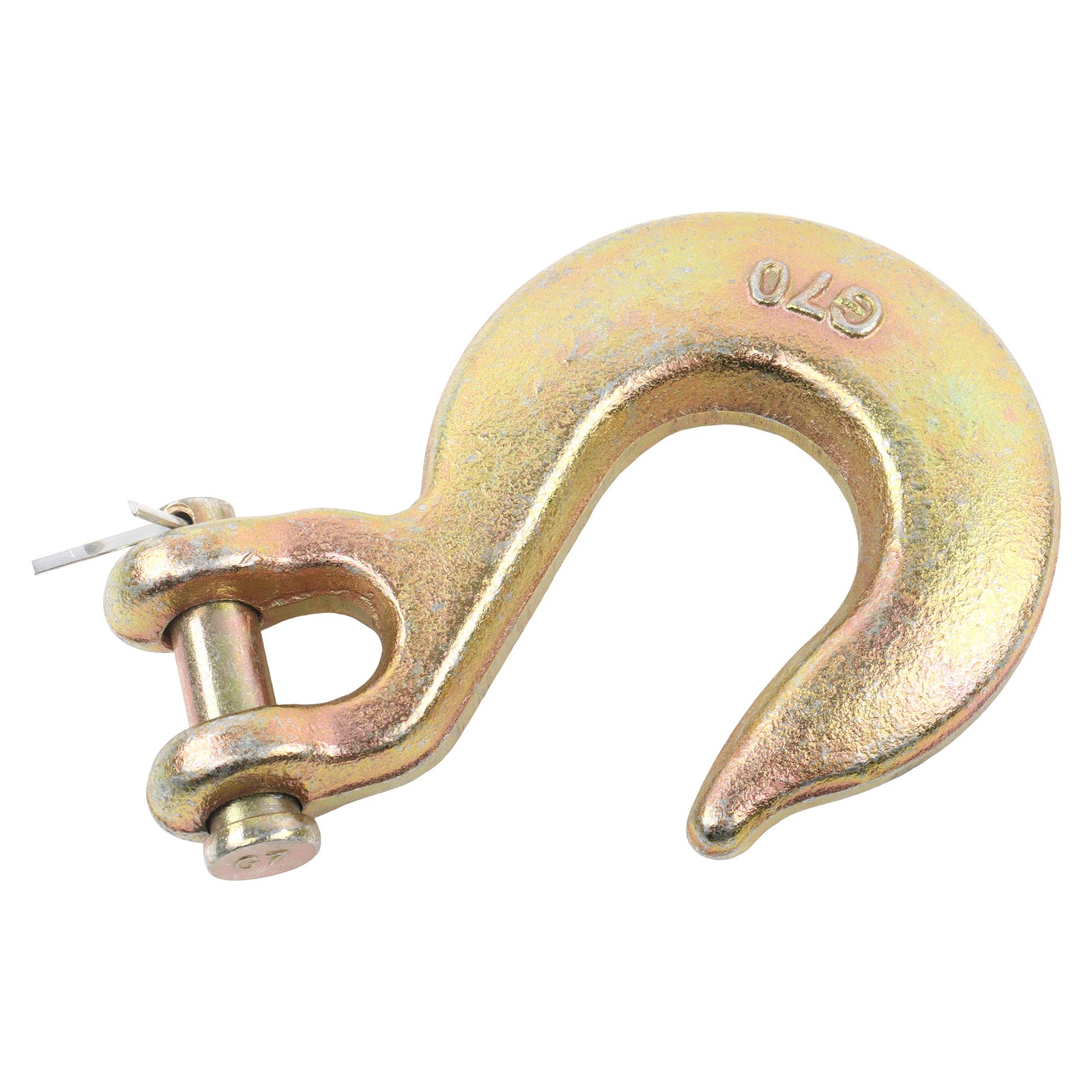 10 Pack 3/8 Inch Clevis Slip Hooks – 6600 LBS Working Load G70 Tow Chain Hooks