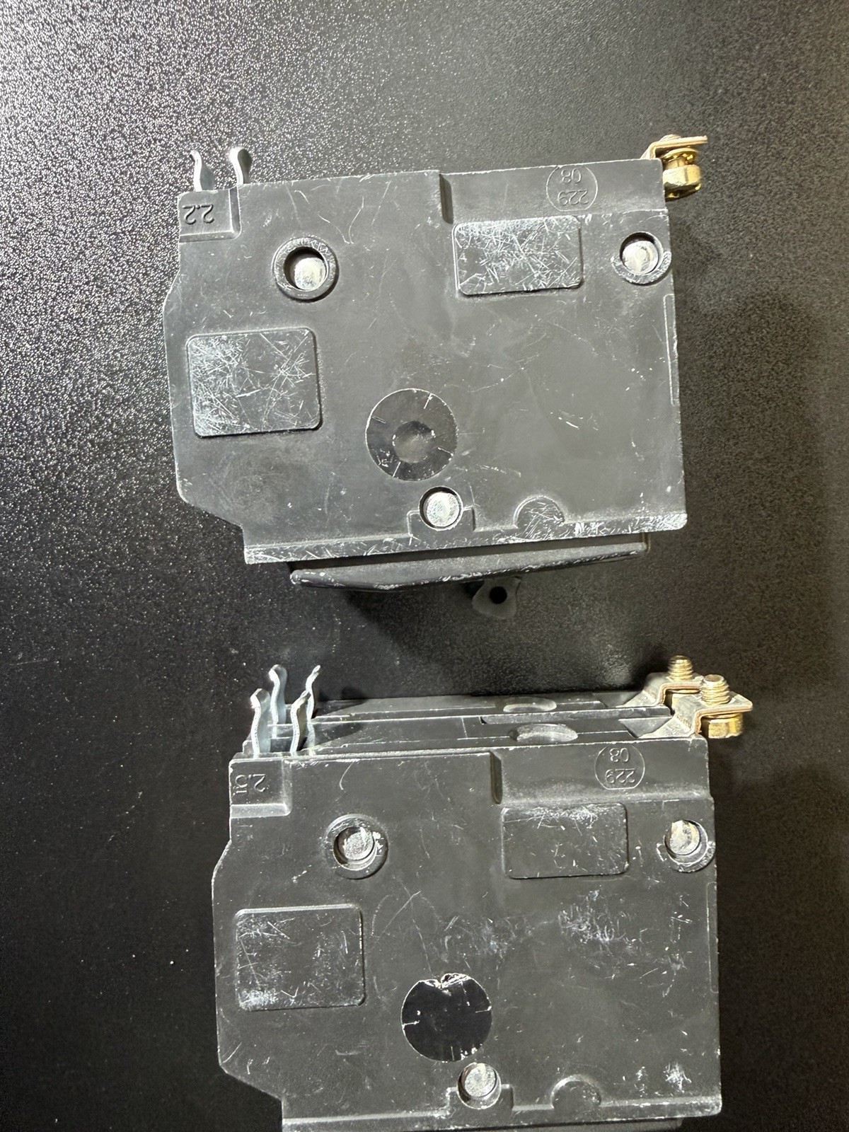 Square D 50A 2-Pole 120/240V Plug-In Circuit Breaker w/ Trip Indicator Lot of 2