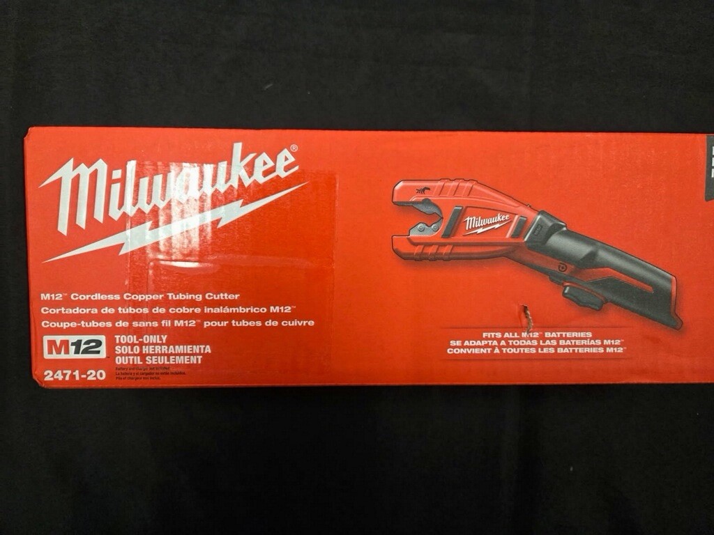 Milwaukee 2471-20 M12 Copper Tubing Cutter (Tool Only)