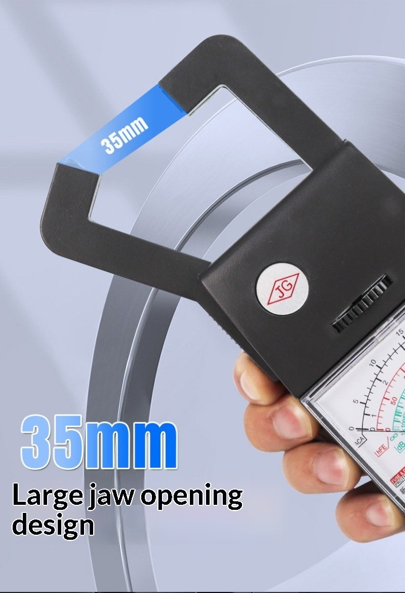 Pointer Clamp Multimeter AC Current Voltage Resistance Measuring Tool
