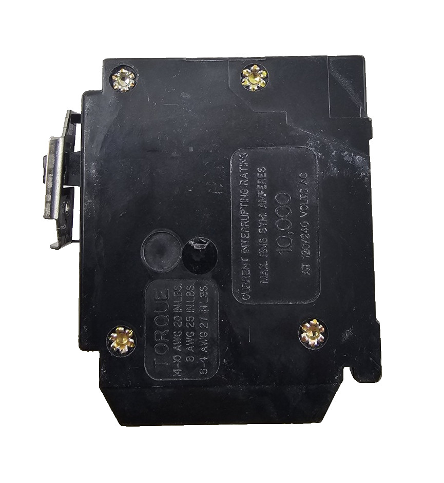 Eaton Cutler-Hammer BQC250250 Type BR 50A/50A 4-Pole Quad Circuit Breaker