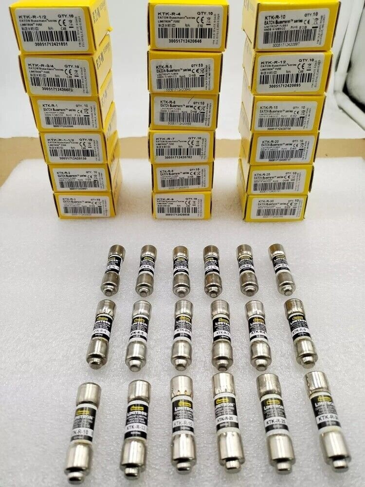10PCS/Box KTKR10 New Bussmann KTK-R-10 10A 600V Fast-Acting Fuse Fast Delivery