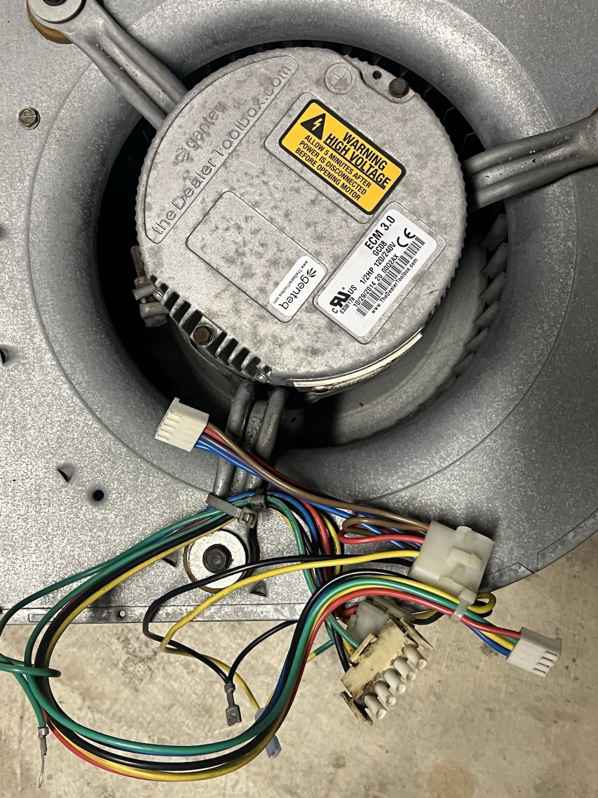 Carrier Infinity 3 Ton Indoor Fan Motor Exam 3.0