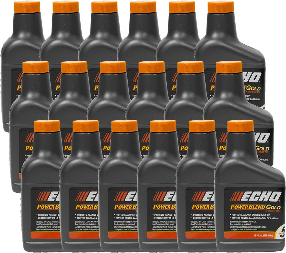 24PK Oil 12.8 Oz Bottles 2 Cycle Mix for 5 Gallon – Power Blend 6450005