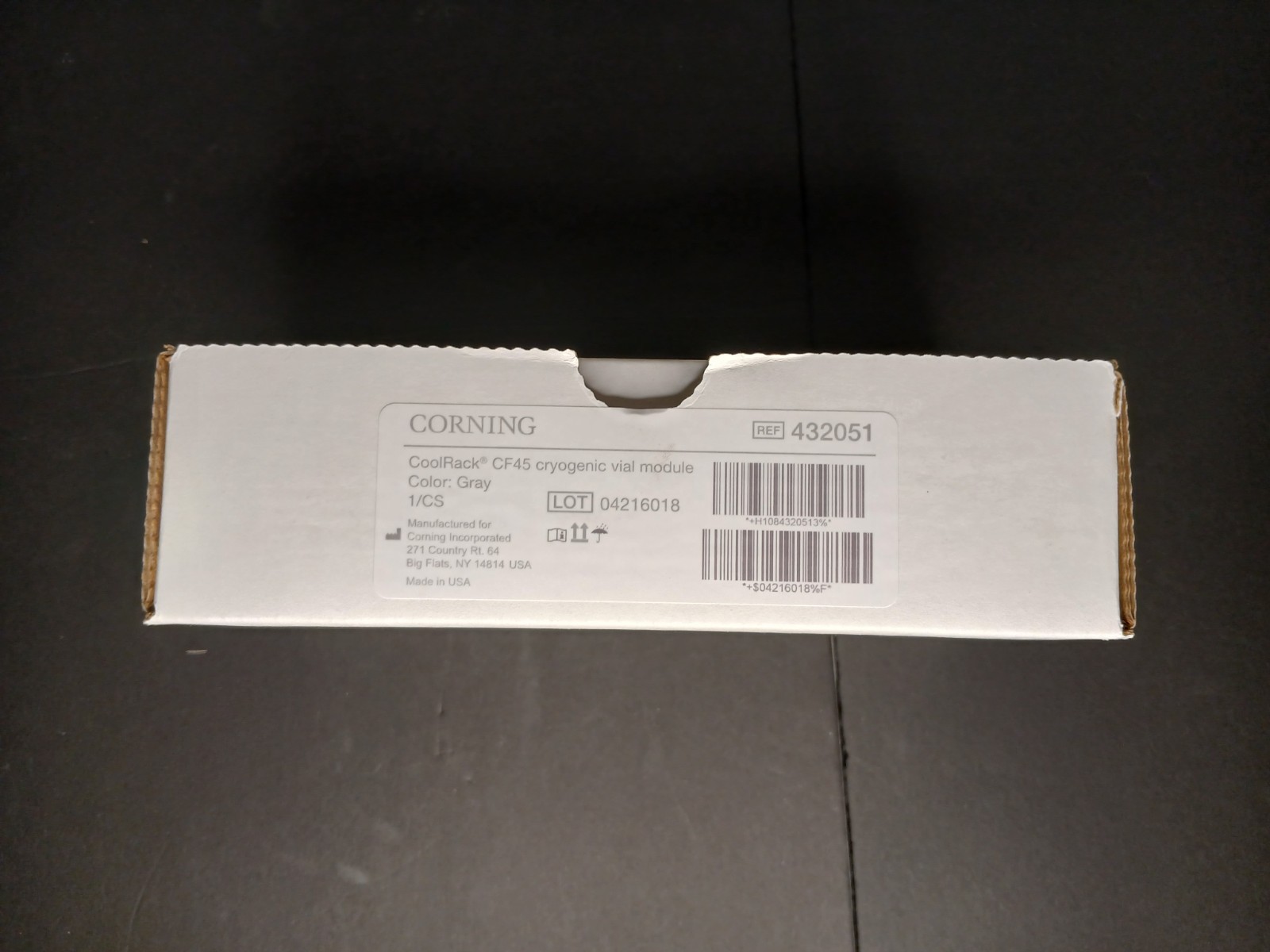 One New Corning CoolRack CF45 by Biocision PN 432051