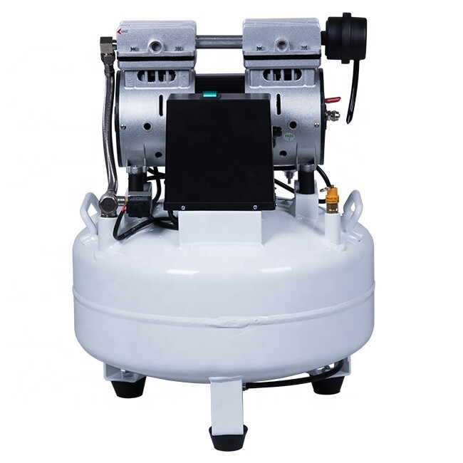 GA-61 24L Dental Electric Oil Free Noiseless Air Compressor 600W 118L/min