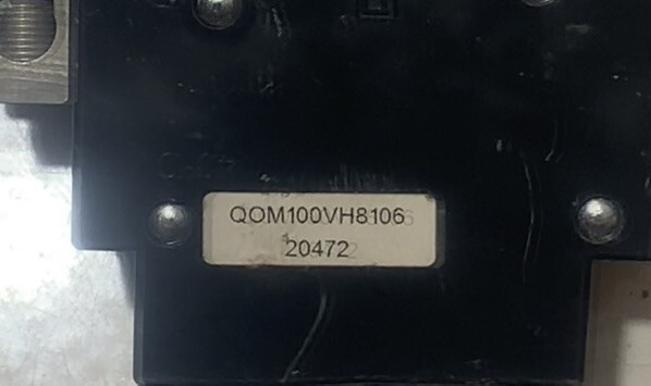 Eaton SQUARE D QOM100VH8106 100 Amp