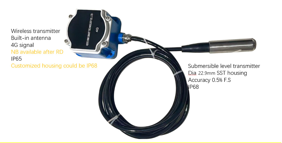 4G NB IOT Wireless Pressure Sensor Hydraulic Pressure Sensor Transducer,0.5%FS