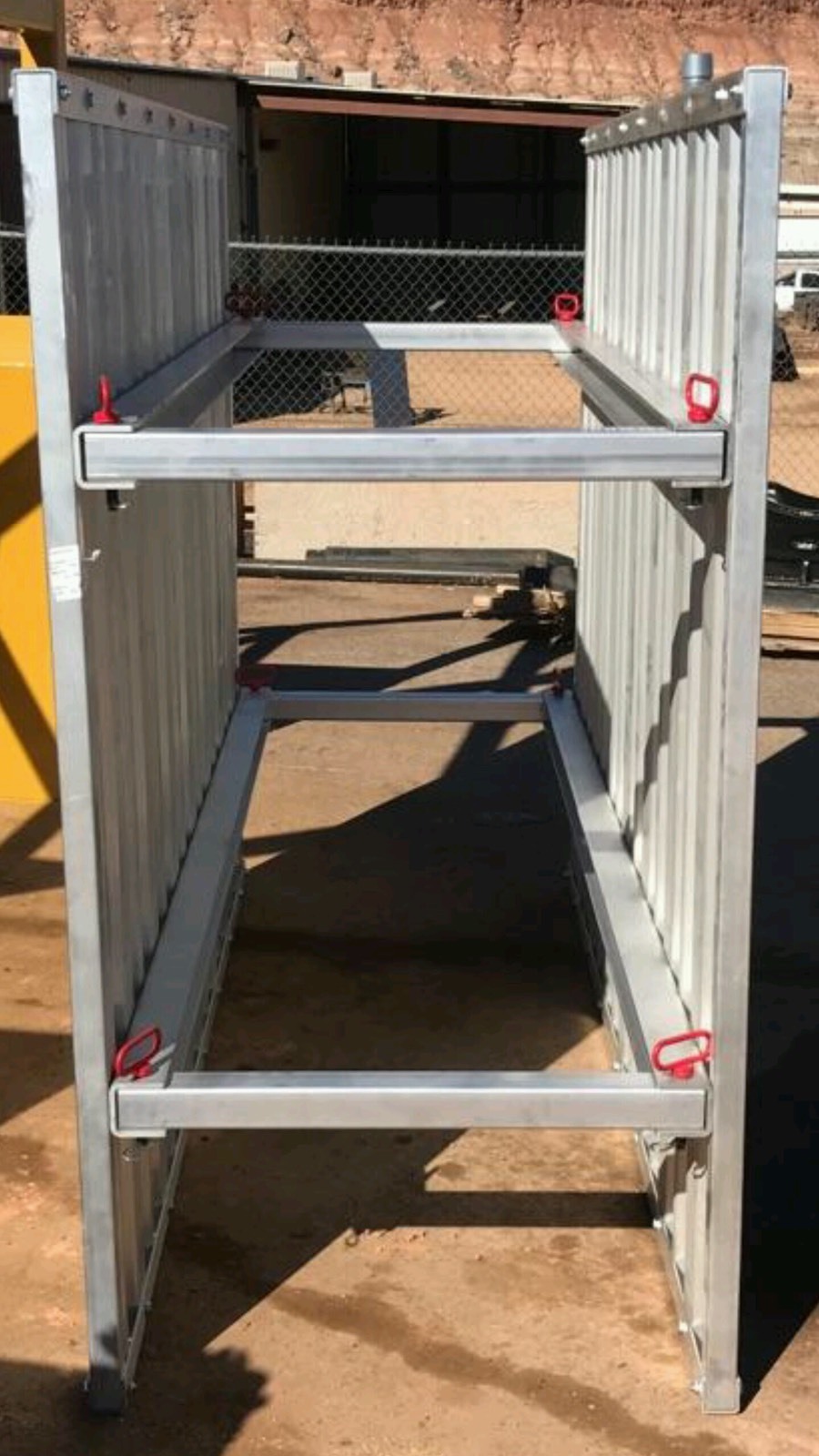 ALL ALUMINUM TRENCH BOX (Certified) 3’Wx6’Tx8’L aprox 550lbs
