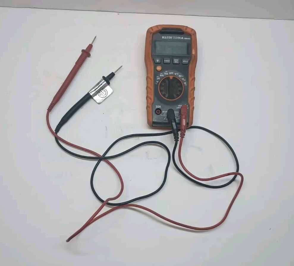 Klein Tools MM400 Digital Multimeter and 69100 Voltage Tester