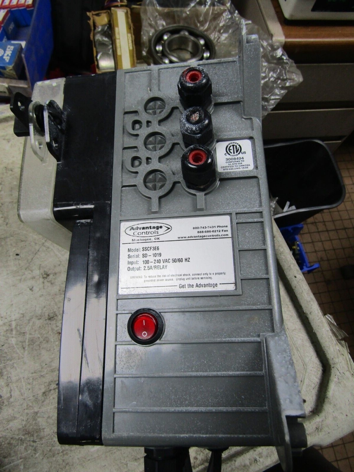 ✌ ADVANTAGE CONTROLS MEGATRON SSCF3E6 COOLING TOWER CONTROLLER