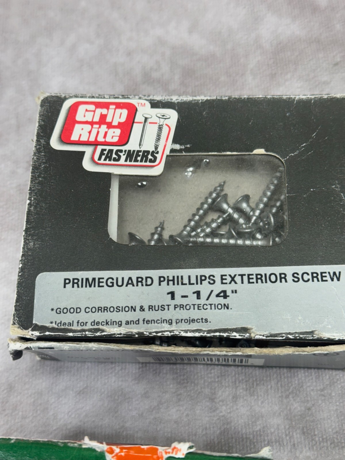 Lot of 6 Partial SPAX Construction Deck Screws Grip Rite Exterior Screws Mixed
