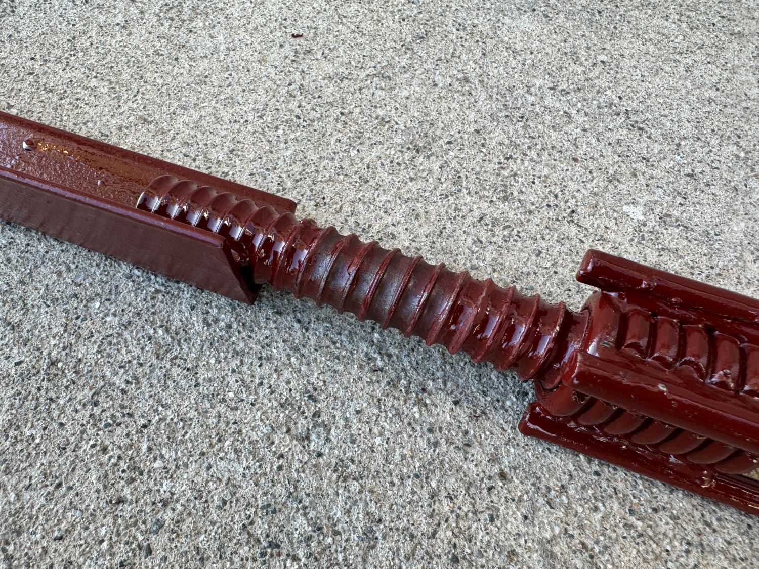 Sandbaggy Adjustable Concrete Turnbuckle Form Aligner with 5″ x 3″ Bent Plate