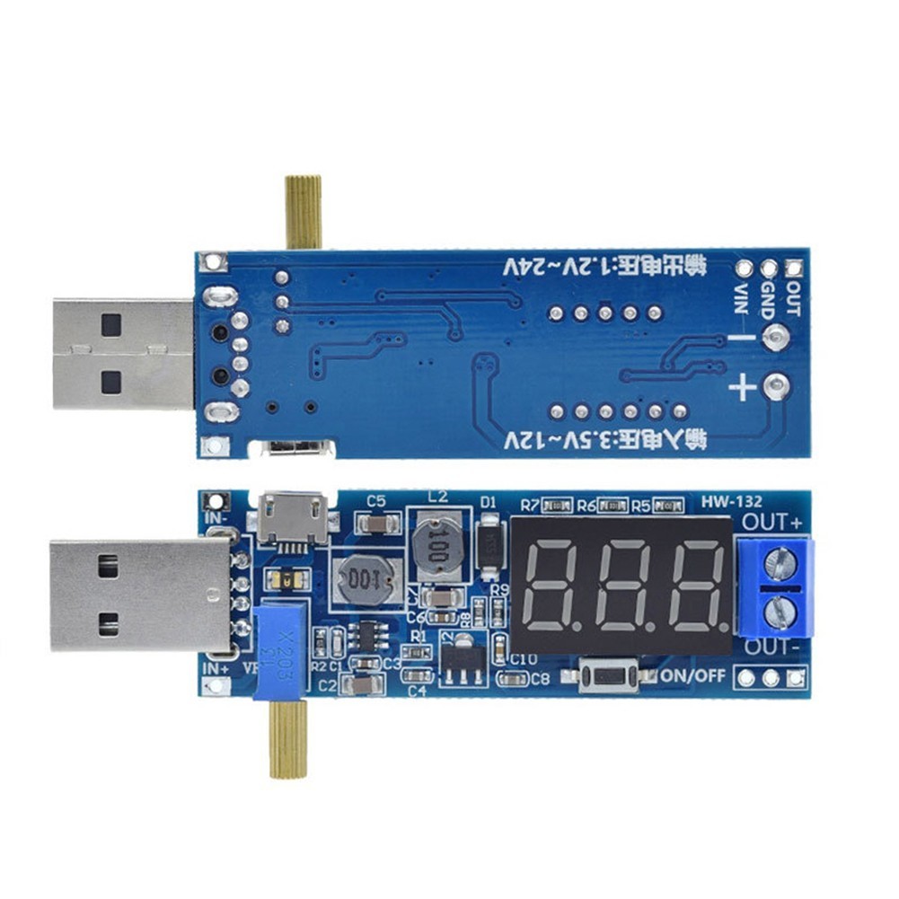 Voltage Regulator USB Input 5V to 3 3V 9V 12V 24V Desktop Power Supply