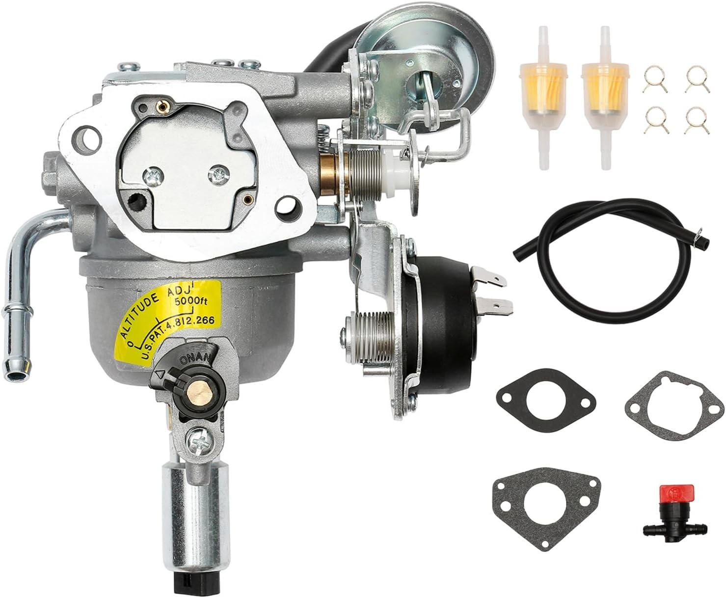 OEM Onan 5500 Carburetor with Gaskets & Fuel Filter – Easy Bolt-On Installation