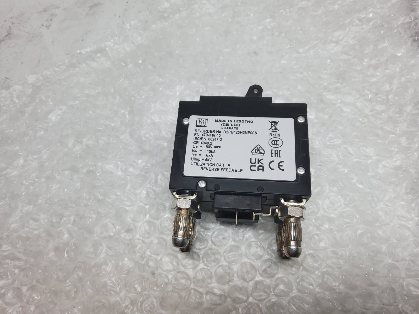 CBI 470-318-10 125A Circuit Breaker