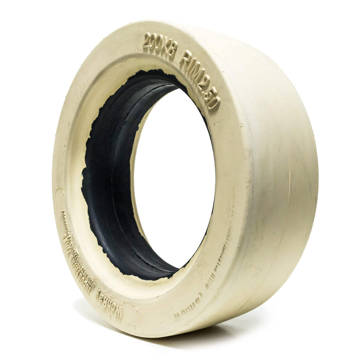 Non-Marking Tire Wheel 200X8 2X8 Rim 2.5 for Skyjack 112604 3015 3219
