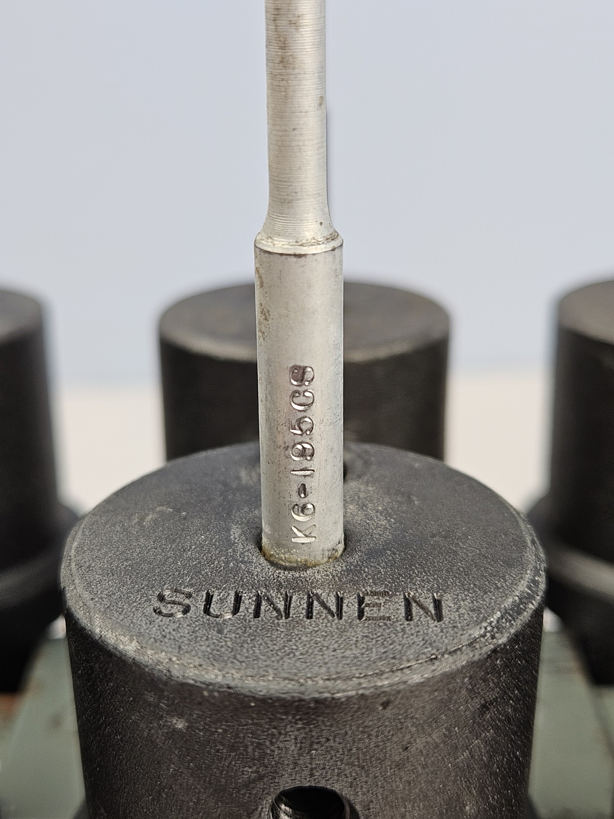 Sunnen Honing Mandrel Adapter Rack Set Assortment Lot of 16 Untested for Parts