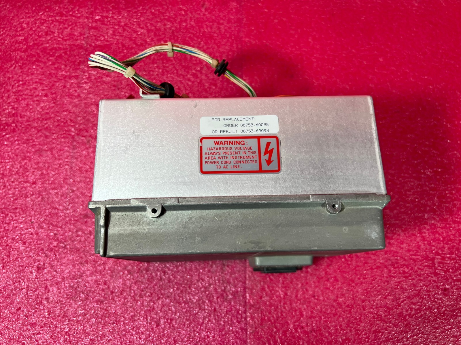 HP Agilent 8751A 5Hz to 500 MHz Network Analyzer 08753-60114 Power Supply
