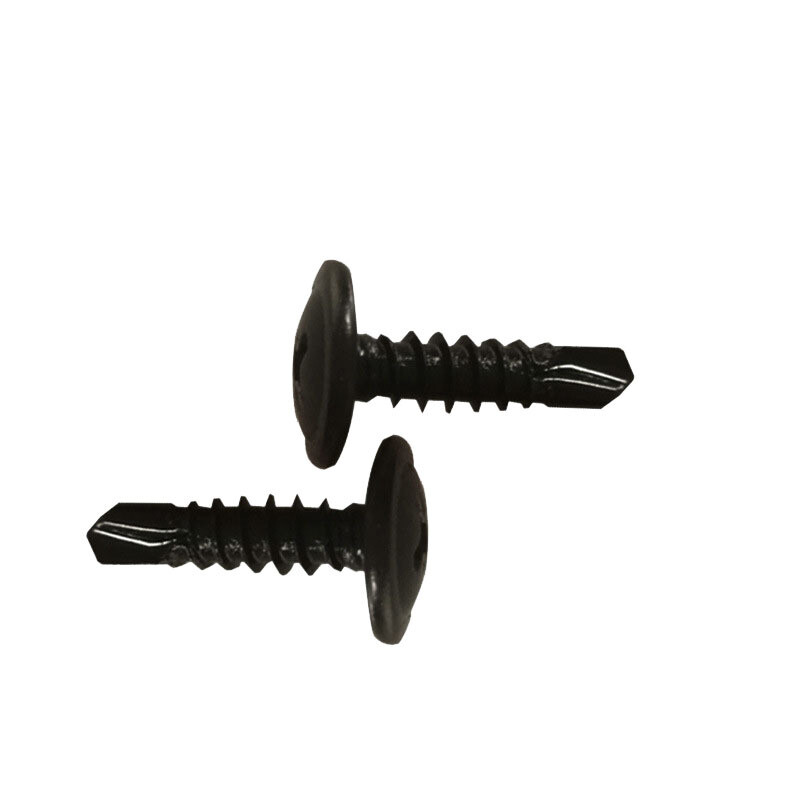 US 50-1000 pcs Black Phosphate ZT Wafer Head Self Tapping/Drilling Screws 3/4”